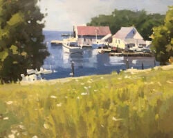 Quiet Harbor 12x16