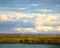 Where Sky Meets the Stillness - 32x48