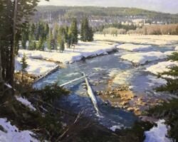 High in the Uintah's - 30x40