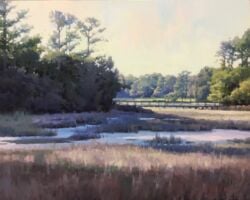 Morning on the Marsh - 24x30