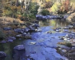 A Rivers Journey - 48x36